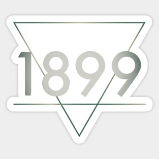 1899 Logo Sticker